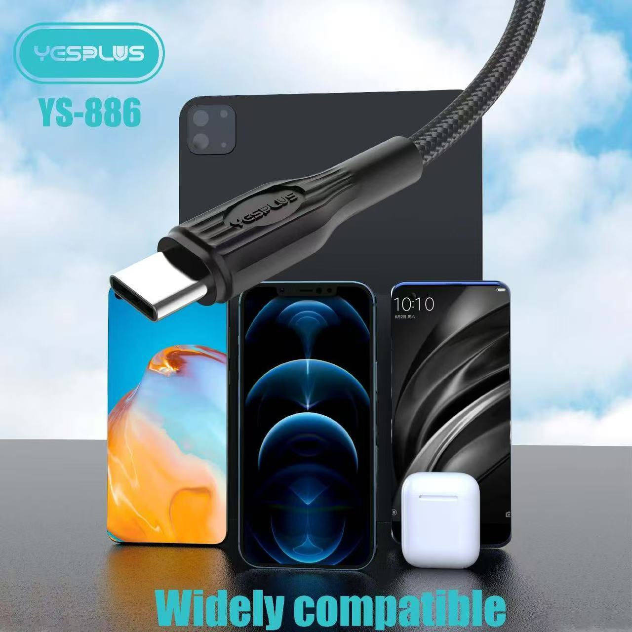 Yesplus CABLE Ys-886 10A TPC