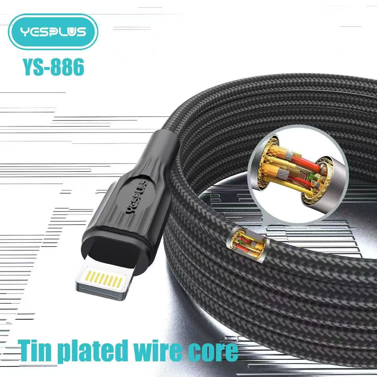 Yesplus CABLE Ys-886 27W Tpc-iph