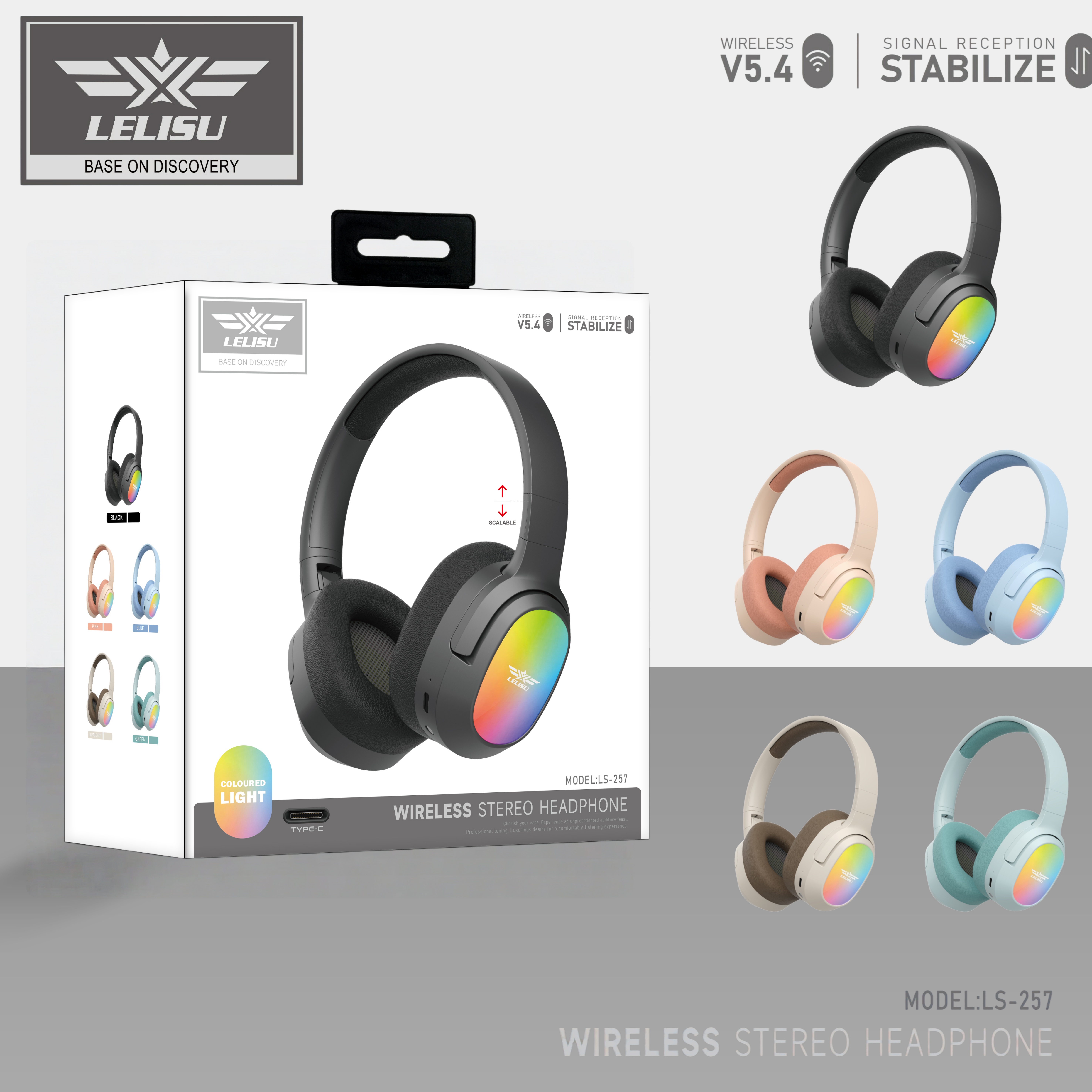 Lelisu BT Headphone Ls-257