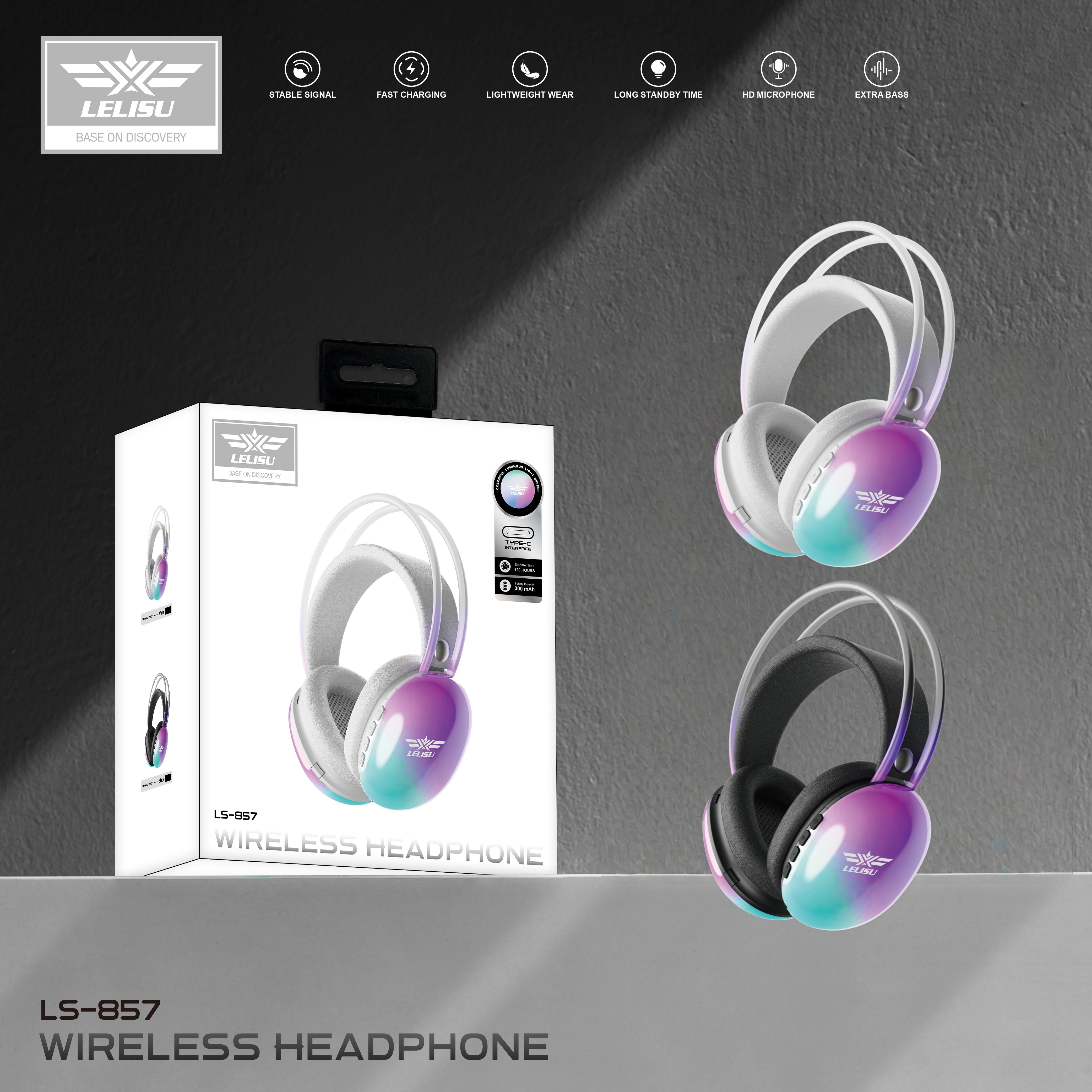 Lelisu BT Headphone Ls-857